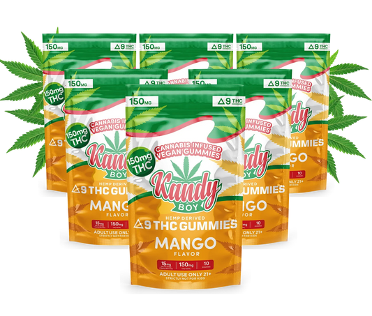 MANGO DELTA 9 THC GUMMIES | 6-PACK BUNDLE | 900MG